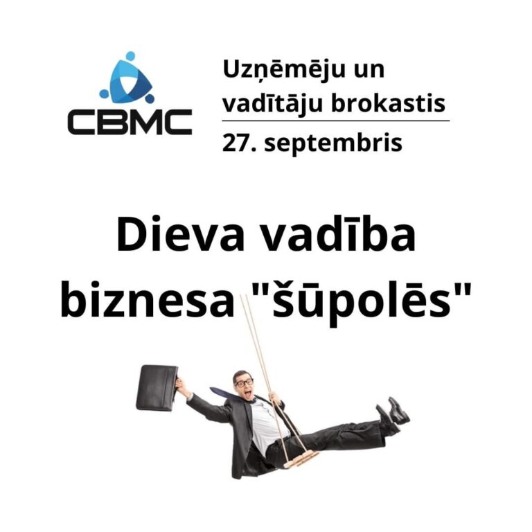 CBMC Latvia presents: God's Guidance in the Highs and Lows of Business ...