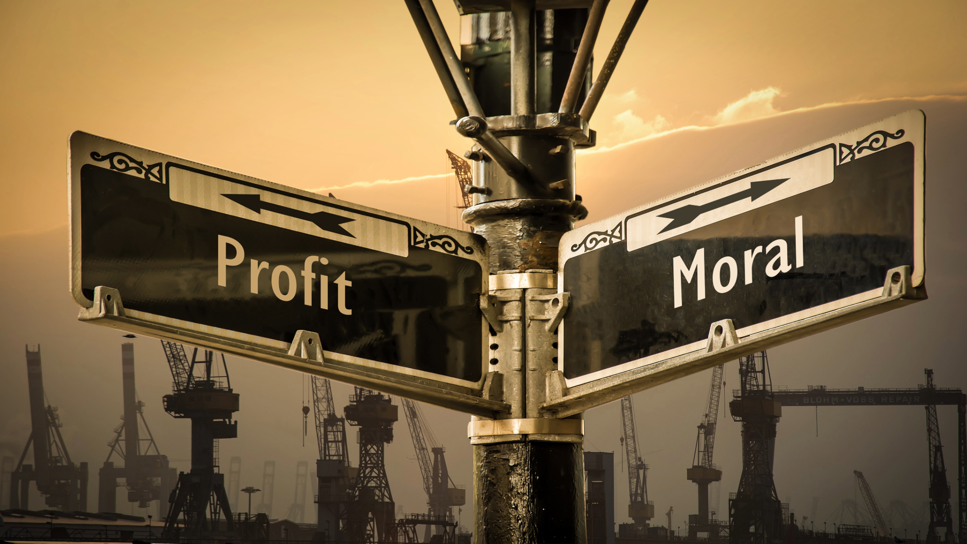 profits and morality