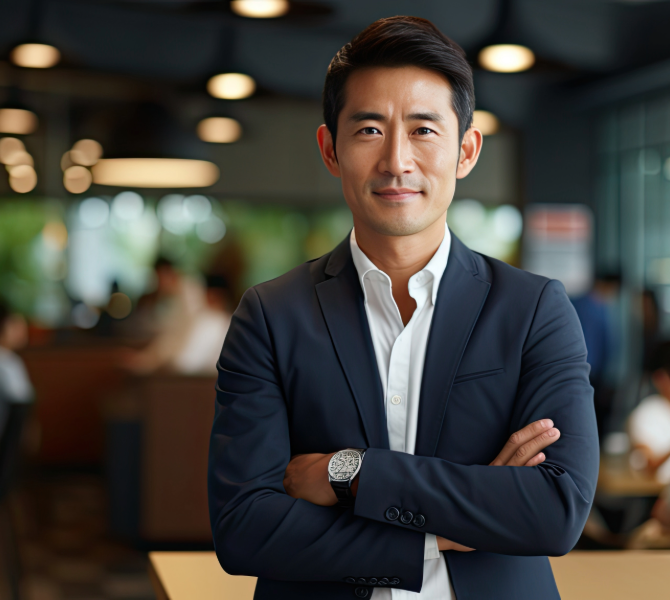 asian business owner